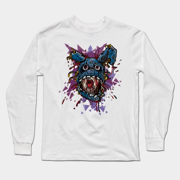 five nights at freddy's Bunny Long Sleeve T-Shirt by AmurArt